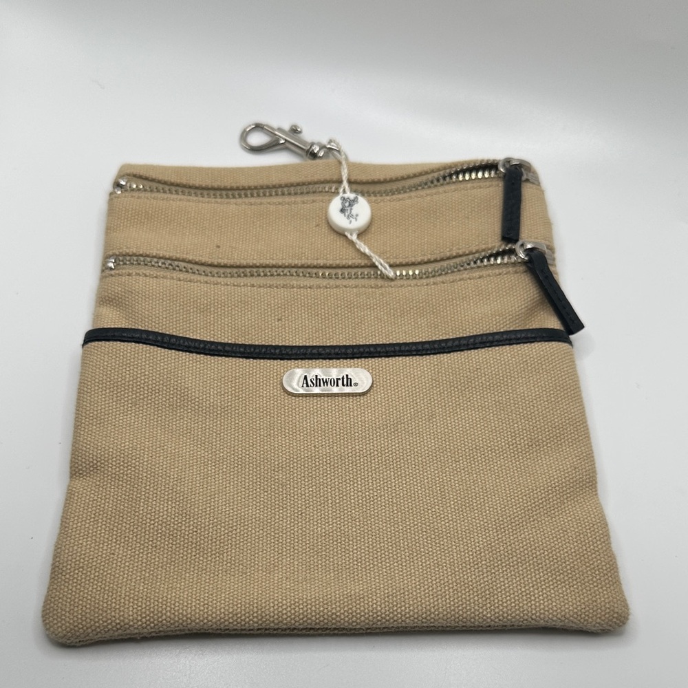 Ashworth Tan Travel Pouch